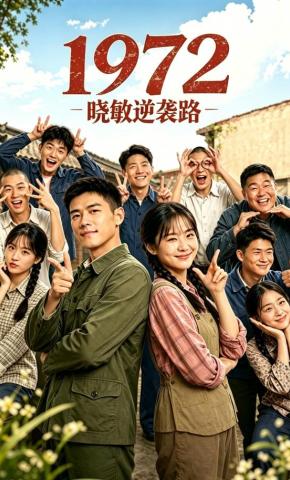 短剧《1972，晓敏逆袭路》海报