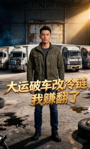 短剧《大运破车改冷链，我赚翻了》海报
