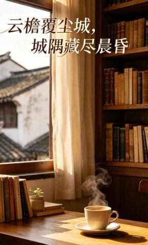短剧《云檐覆尘城，城隅藏尽晨昏》海报