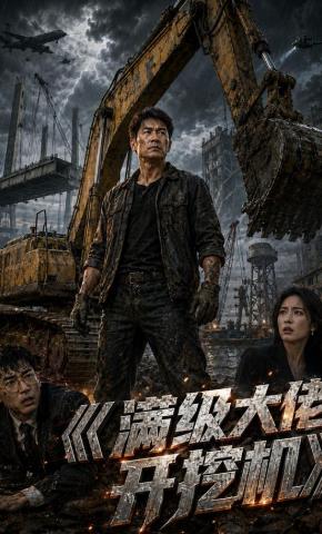 短剧《满级大佬开挖机》海报