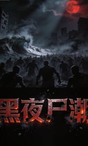 短剧《黑夜尸潮》海报