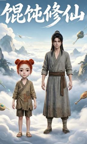 短剧《馄饨修仙》海报