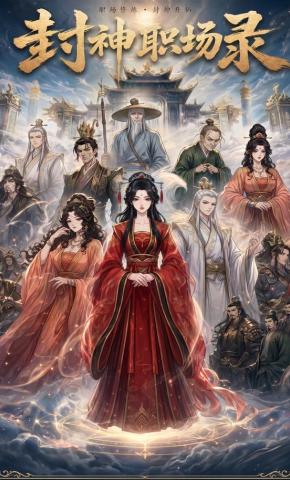 短剧《封神职场录》海报