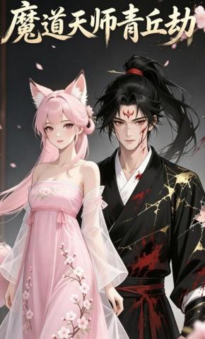 短剧《魔道天师青丘劫》海报