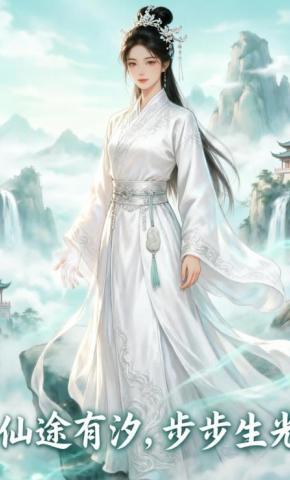 短剧《仙途有汐，步步生光》海报