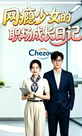短剧《网瘾少女的职场成长日记》海报
