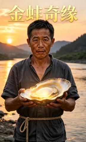 短剧《金蚌奇缘》海报