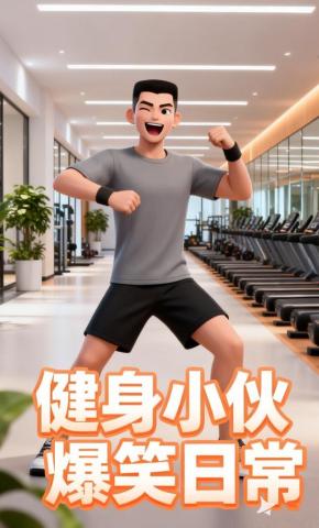 短剧《健身小伙爆笑日常5》海报