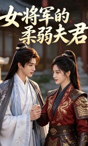 短剧《女将军的柔弱夫君》海报