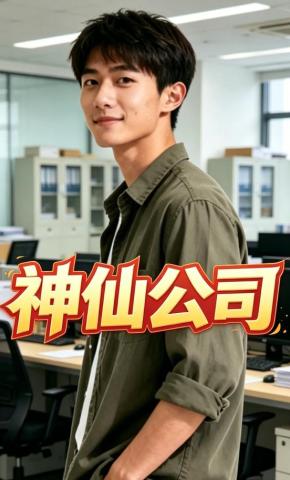 短剧《神仙公司》海报