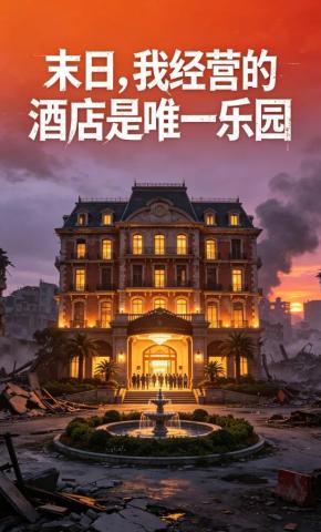 短剧《末日，我经营的酒店是唯一乐园》海报