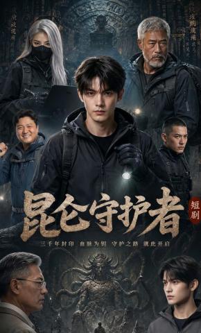 短剧《昆仑守护者》海报