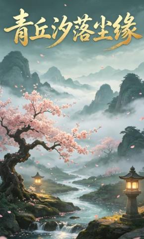 短剧《青丘汐落尘缘》海报