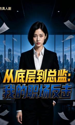 短剧《从底层到总监：我的职场反击》海报