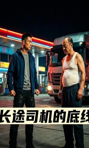 短剧《长途司机的底线》海报