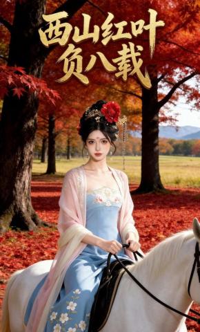短剧《西山红叶负八载》海报