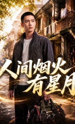 短剧《人间烟火有星月》海报