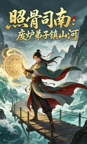 短剧《照骨司南：废炉弟子镇山河》海报