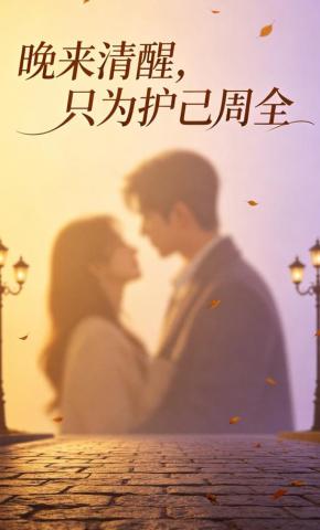 短剧《晚来清醒，只为护己周全》海报