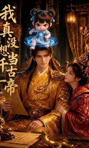 短剧《我真没想当千古一帝》海报