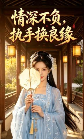 短剧《情深不负，执手换良缘》海报