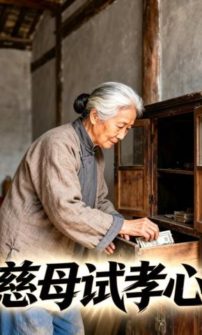 短剧《慈母试孝心》海报