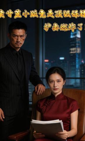 短剧《卖甘蔗小贩竟是顶级保镖，护妻燃炸了！》海报