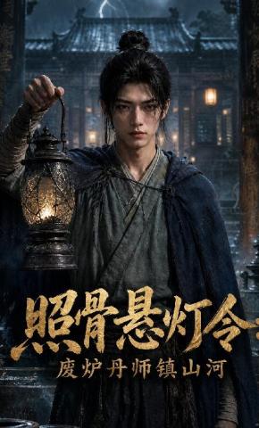 短剧《照骨悬灯令：废炉丹师镇山河》海报