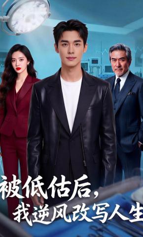 短剧《被低估后，我逆风改写人生》海报