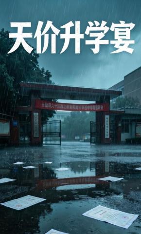 短剧《天价升学宴》海报