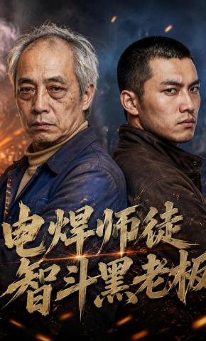 短剧《电焊师徒智斗黑老板》海报