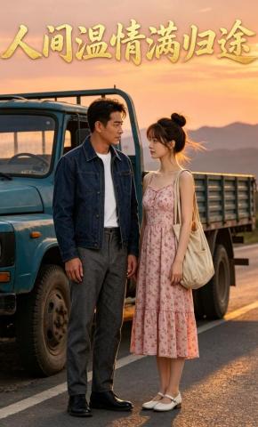 短剧《人间温情满归途》海报