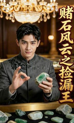 短剧《赌石风云之捡漏王》海报