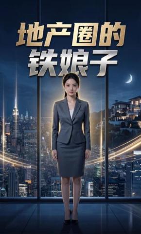 短剧《地产圈的铁娘子》海报
