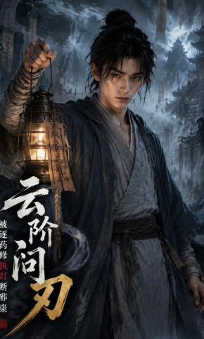 短剧《云阶问刃被逐药修执灯断邪祟》海报