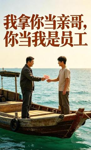 短剧《我拿你当亲哥，你当我是员工》海报