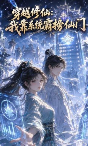 短剧《穿越修仙：我靠系统霸榜仙门》海报