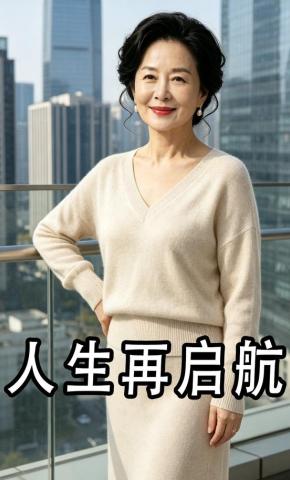短剧《人生再启航》海报