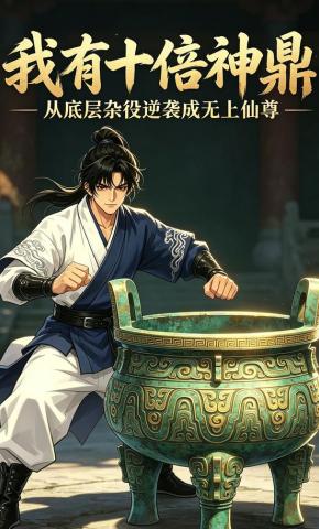 短剧《我有十倍神鼎从底层杂役逆袭成无上仙尊》海报
