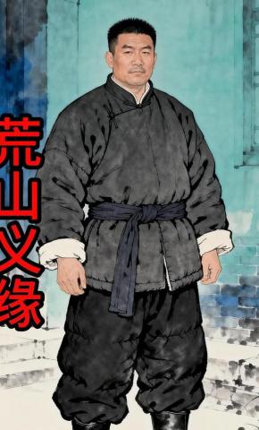 短剧《荒山义缘》海报