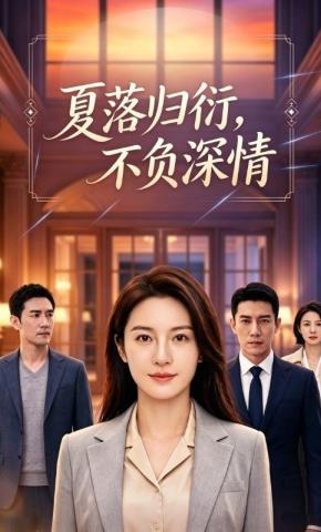 短剧《夏落归衍，不负深情》海报