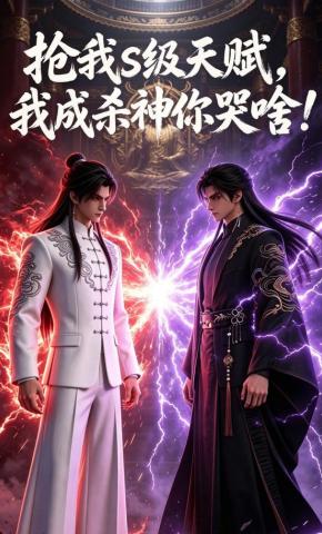 短剧《抢我S级天赋，我成杀神你哭啥》海报