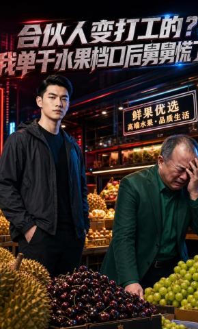 短剧《合伙人变打工的？我单干水果档口后舅舅慌了》海报