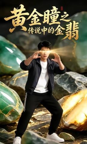 短剧《黄金瞳之传说中的金翡》海报