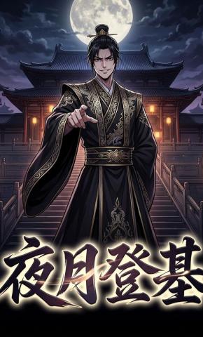 短剧《夜月登基》海报