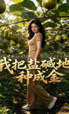 短剧《我把盐碱地种成金》海报