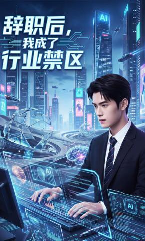 短剧《辞职后，我成了行业禁区》海报