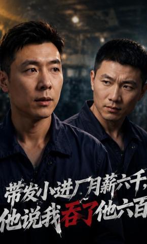 短剧《带发小进厂月薪六千，他说我吞了他六百》海报