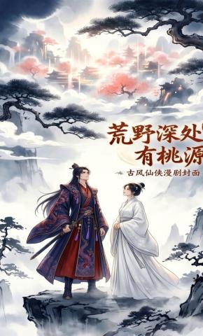 短剧《荒野深处有桃源》海报