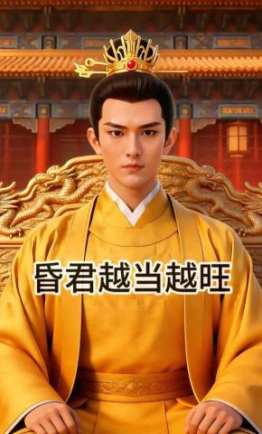 短剧《昏君越当越旺》海报
